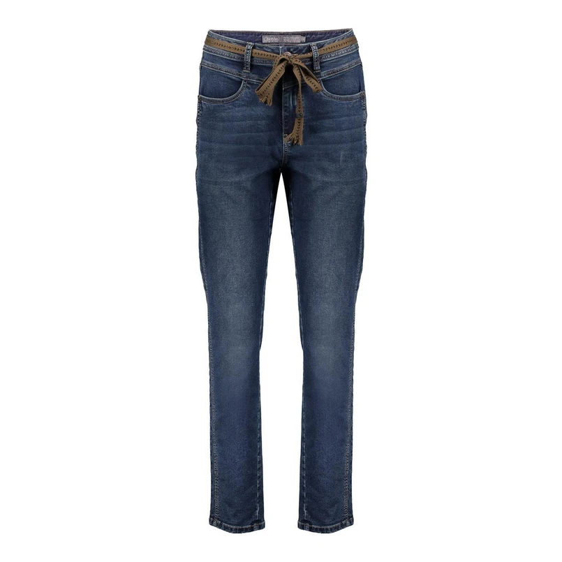 Geisha Dames Jeans 41520-10 Mid blue denim