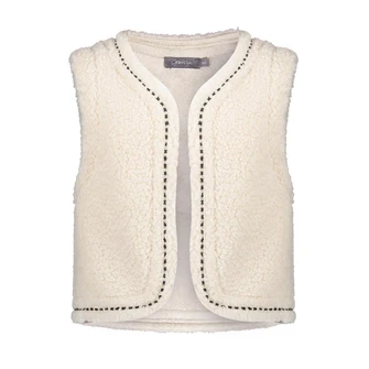 Geisha Dames Vest 45553k-19 Off-white