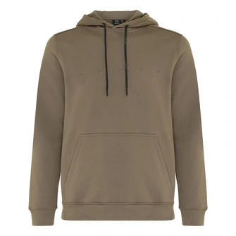 Genti Heren Hoodie J1068-3229 Donkerbruin