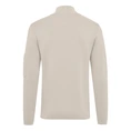 Genti Heren Pullover 1/2 zip K1137-3258 Middenbruin