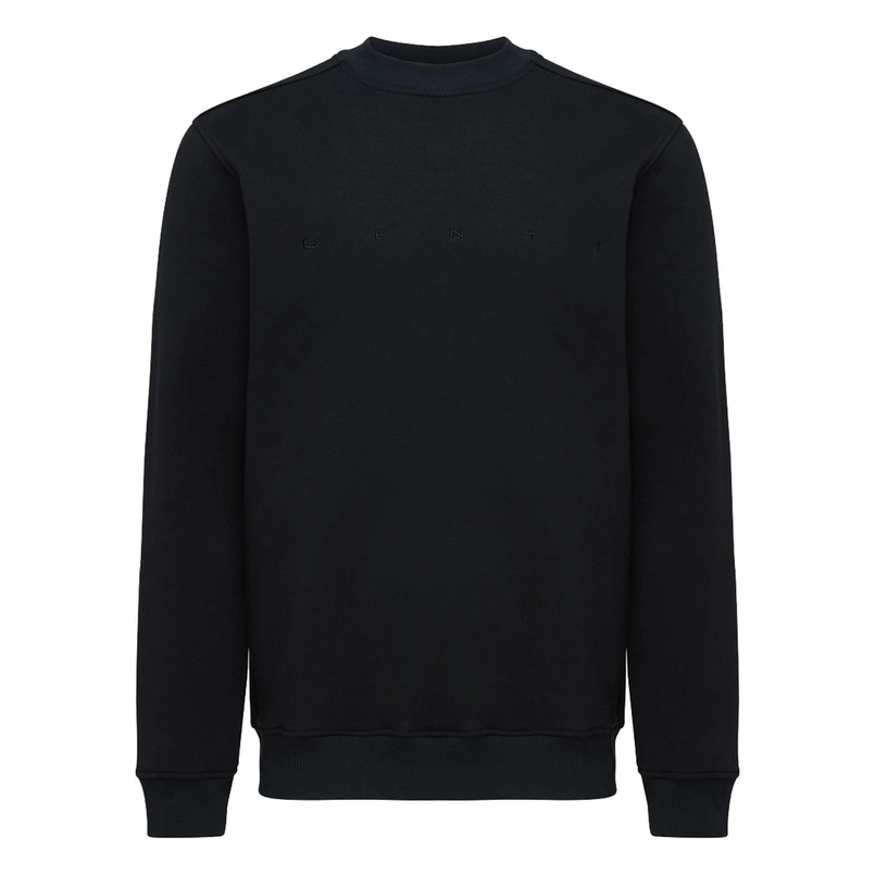 Genti Heren Pullover J1113-3229 Zwart