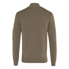 Genti Heren Pullover K1138-3258 Donkerbruin