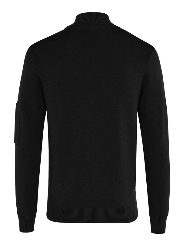 Genti Heren Pullover K1138-3258 Zwart