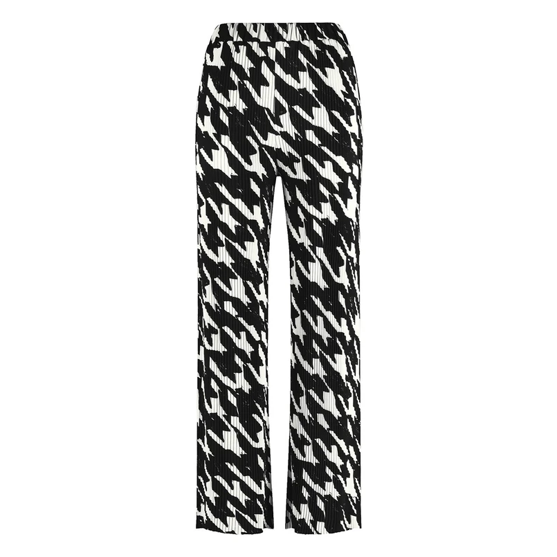 Gerry Weber Dames Broek 420101-35041 Zwart