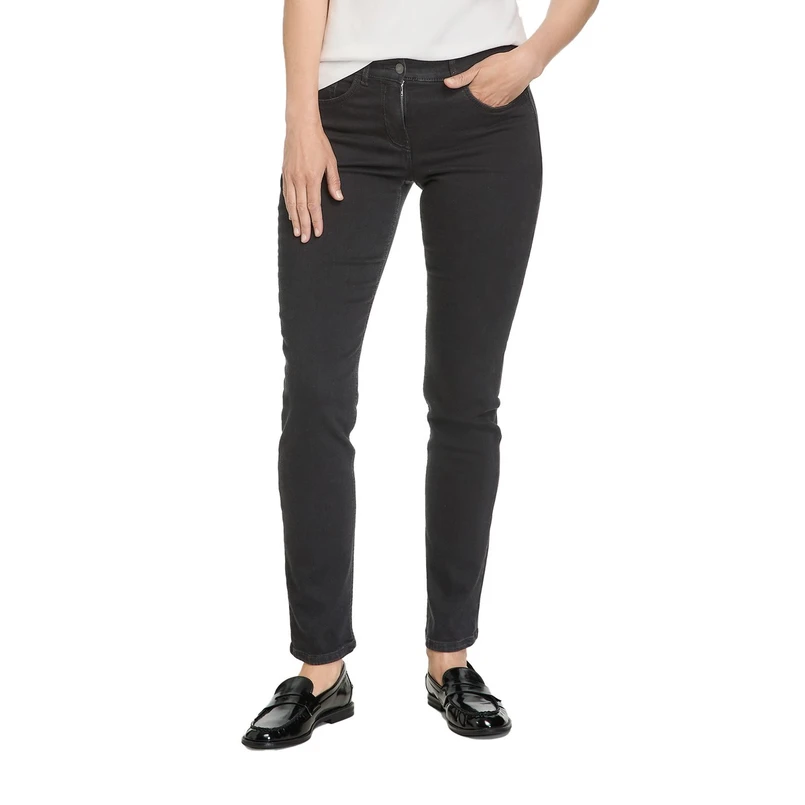 Gerry Weber Dames Jeans 925051-66869 Black denim