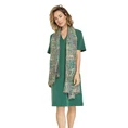 Gerry Weber Dames Sjaal 401000-72004 Groen dessin