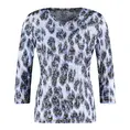 Gerry Weber Dames T-shirt 370027-44022 Blauw dessin