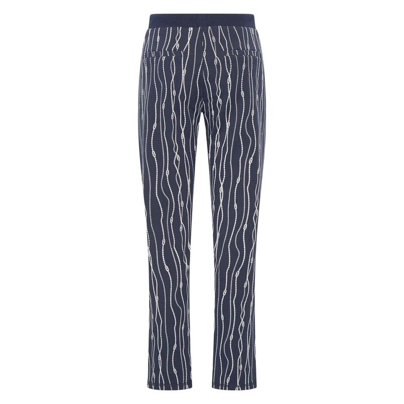 HV Society Dames Legging 0201103650 Blauw dessin