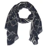 HV Society Dames Sjaal 1005103654 Indigo blauw