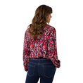 Ivy & You Dames blouse 24130 Wine