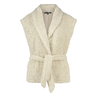 Ivy & You Dames gilet 24135 Beige