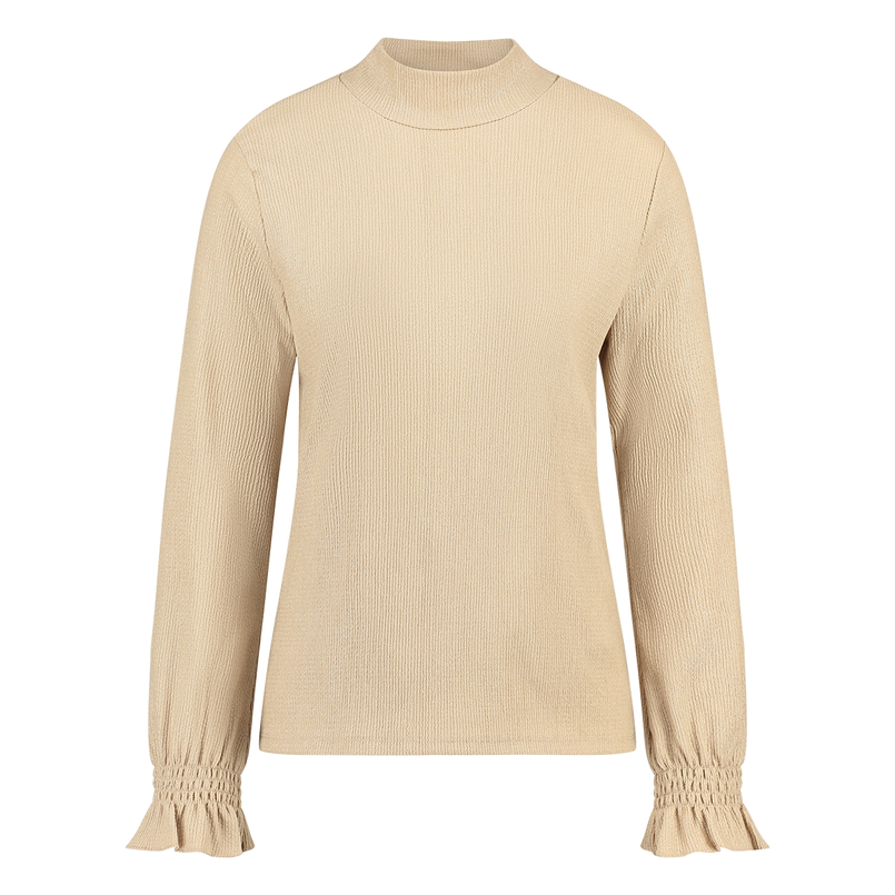 Ivy & You Dames top 24132 Naturel