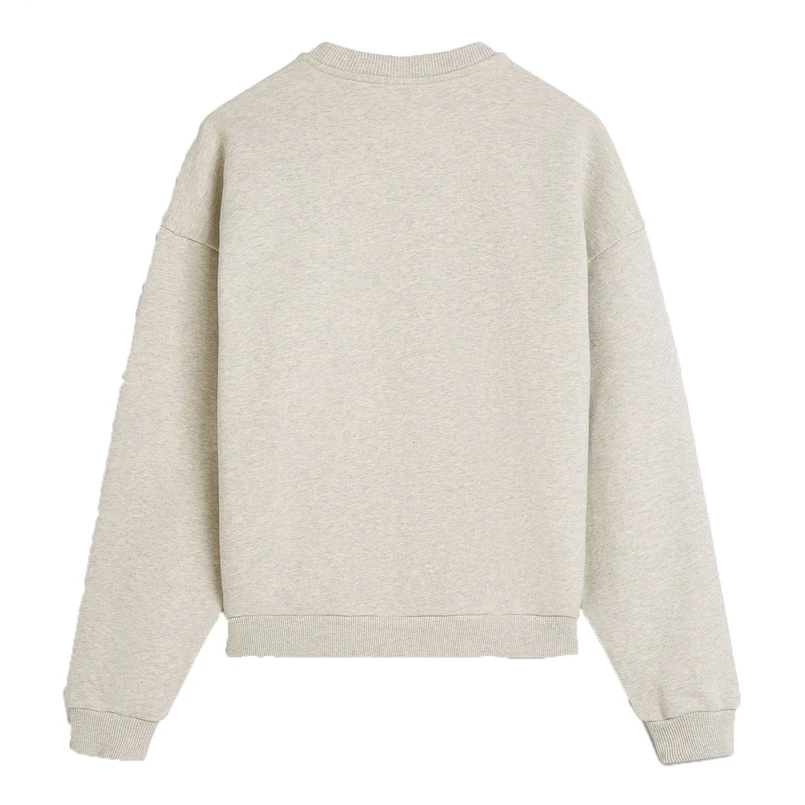 Josh V Dames sweater met opdruk Bruin mele