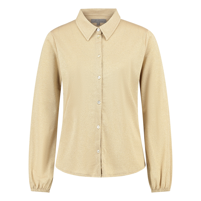 Les Copines Dames blouse 24124 Naturel