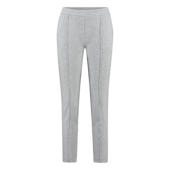 Les Copines Dames broek 24123 Grijs mele