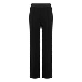 Les Copines Dames broek 24125 Zwart