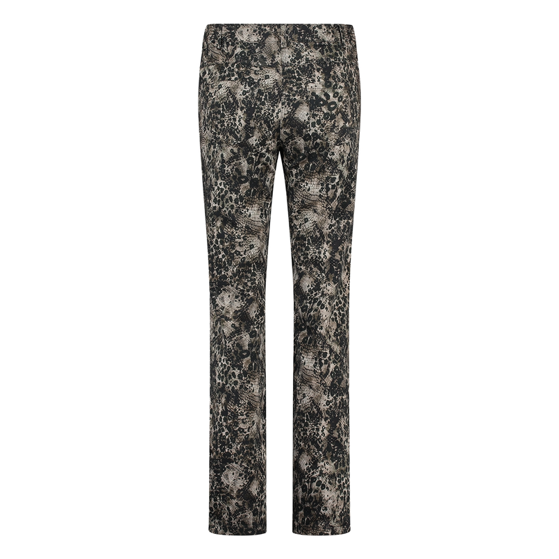 Les Copines Dames broek animal dessin Zwart dessin