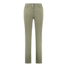 Les Copines Dames broek cot/tencel/el @17113 Olijf