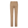 Les Copines Dames broek cot/tencel/el @17113 Taupe