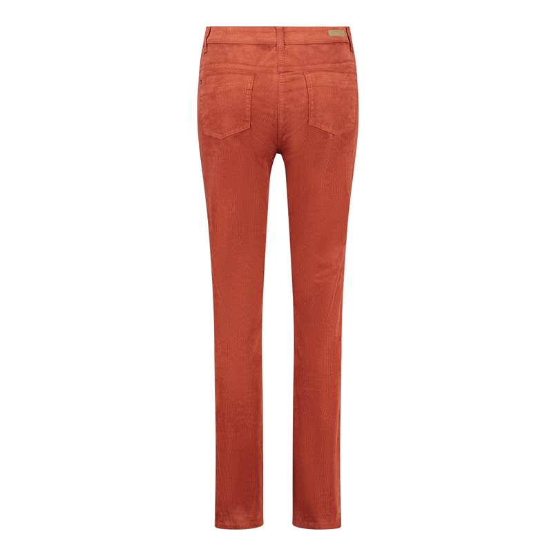 Les Copines Dames broek Louise ribcord Brique