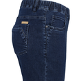 Les Copines Dames jeans covered wb Paula Dark blue denim