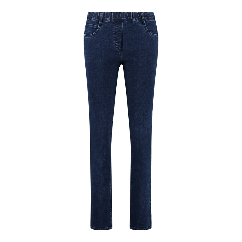 Les Copines Dames jeans covered wb Paula Dark blue denim