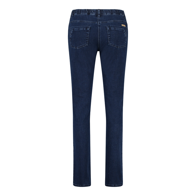 Les Copines Dames jeans covered wb Paula Dark blue denim