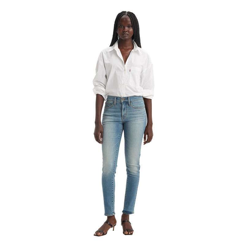 Levi's dames jeans Mid blue denim