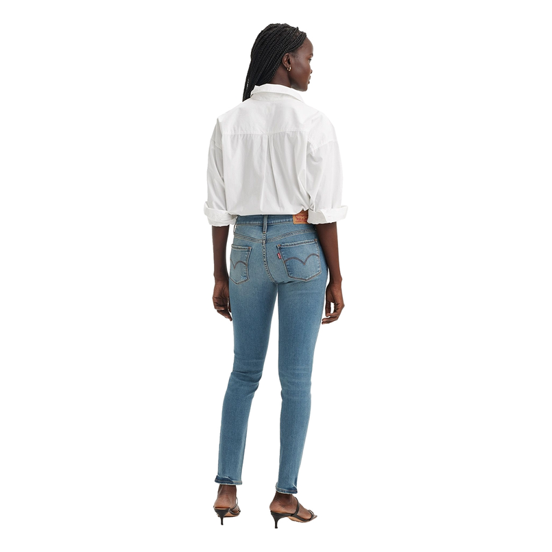 Levi's dames jeans Mid blue denim