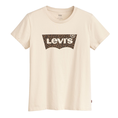 Levi's dames t-shirt met animal logo Beige