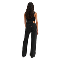 Levi's dames wide leg jeans Black denim