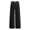 Levi's dames wide leg jeans Black denim