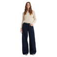 Levi's dames wide leg jeans Dark blue denim