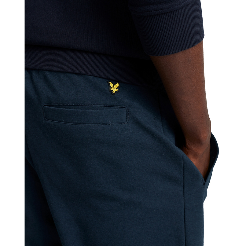 Lyle & Scott Heren ML2120V Interlock Cuffed Sweatpant Navy