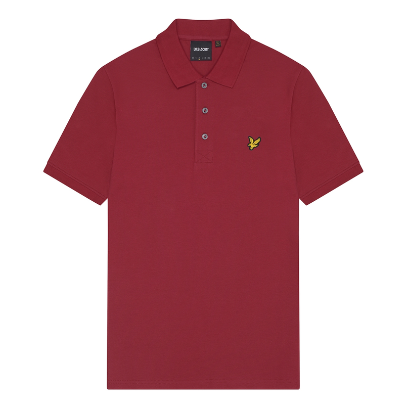 Lyle & Scott Heren Polo Bordeaux