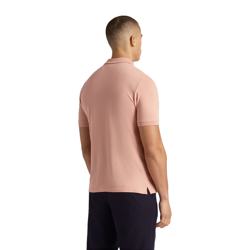 Lyle & Scott Heren Polo Roze