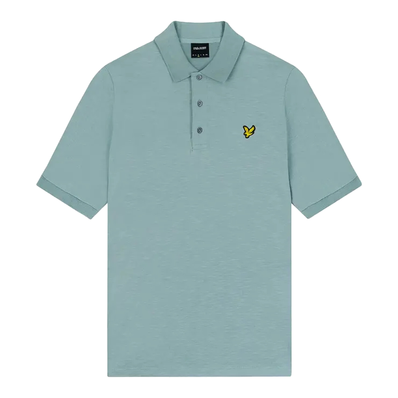 Lyle & Scott Heren Polo Shirt Midden blauw