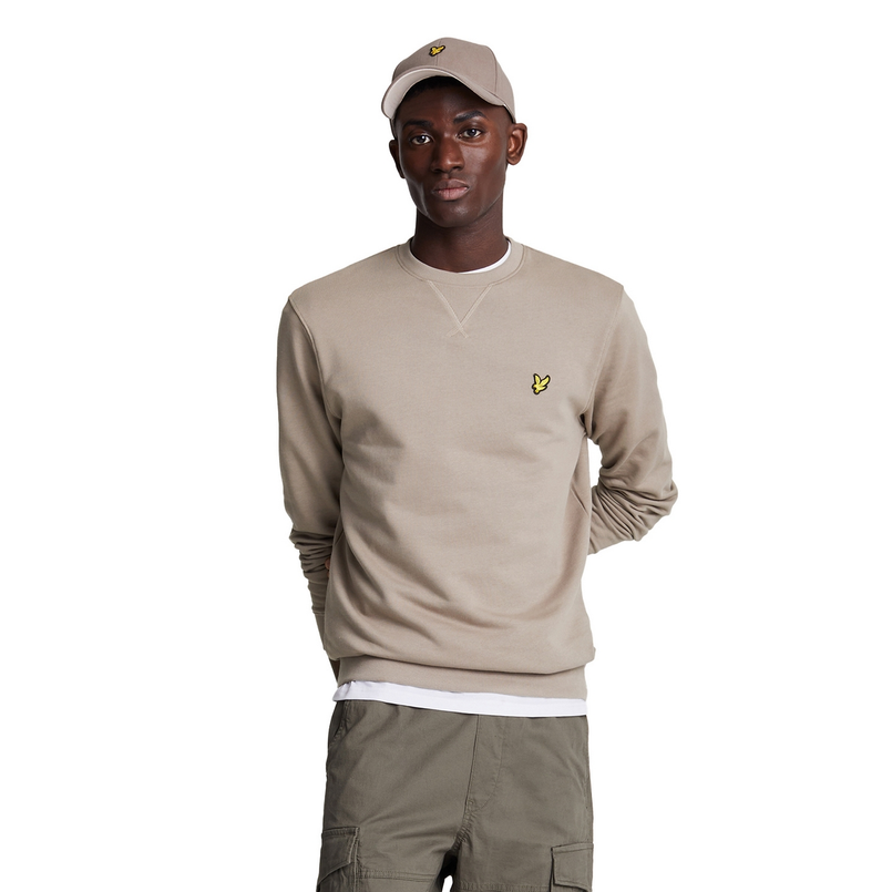 Lyle & Scott Heren Sweatshirt ML424VOG Taupe