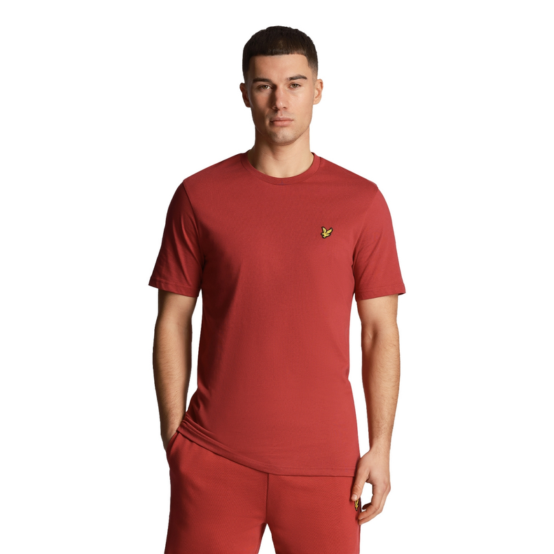 Lyle & Scott Heren T-shirt Bordeaux