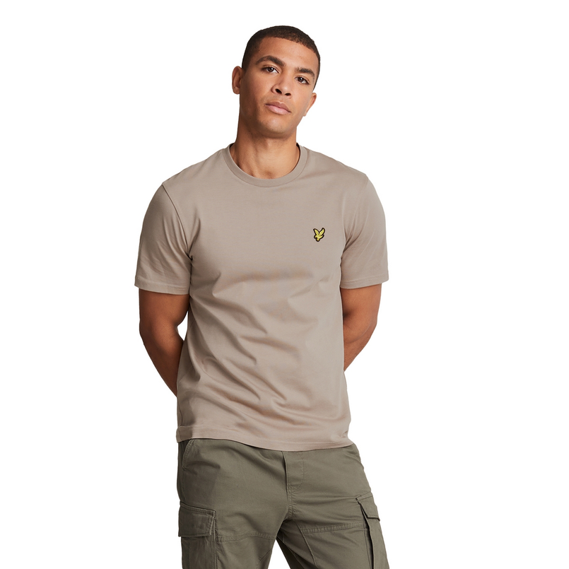 Lyle & Scott Heren T-shirt TS400VOG Taupe