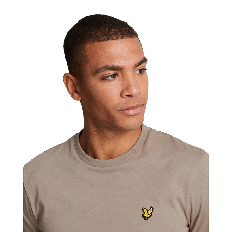 Lyle & Scott Heren T-shirt TS400VOG Taupe