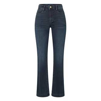 MAC Dames Jeans 0358l542990 Dark blue denim