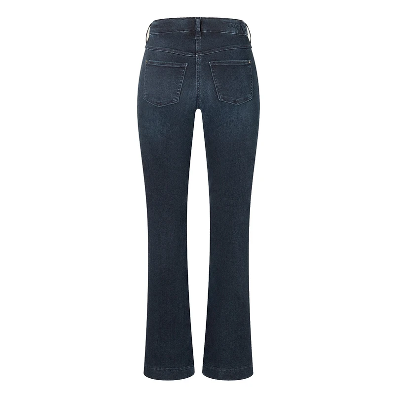 MAC Dames Jeans 0358l542990 Dark blue denim