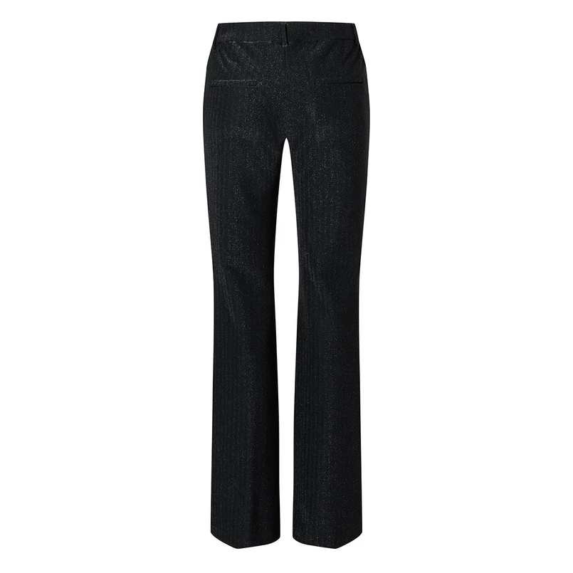 MAC Dames Pantalon 0127552800 Blauw dessin