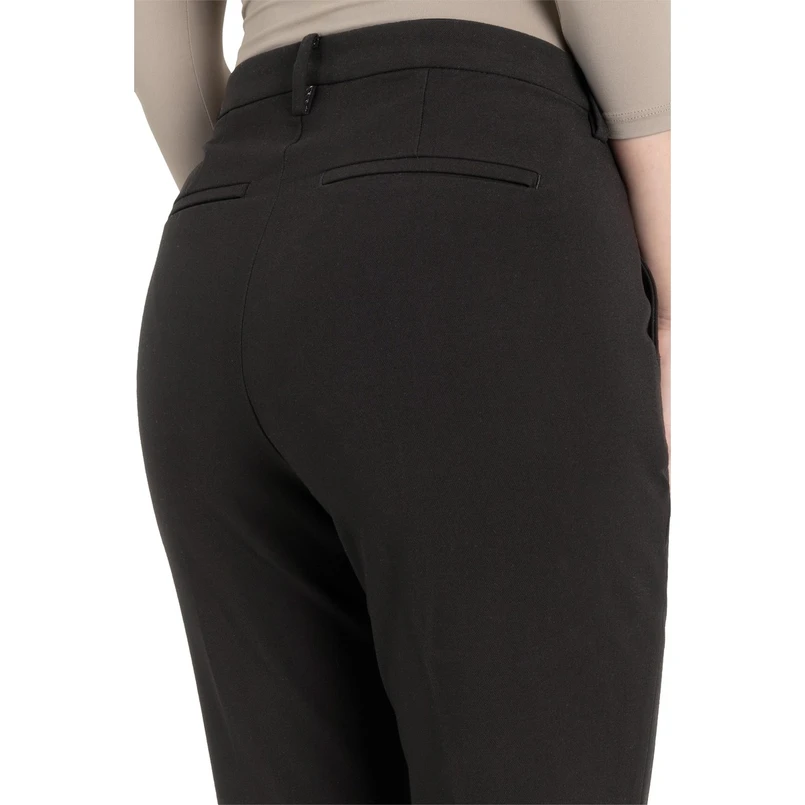 MAC Dames Pantalon 0138l341400 Black denim