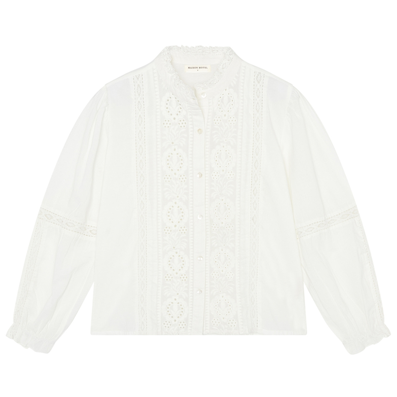 Maison Hotel Dames Blouse EMANUELLE Off-white