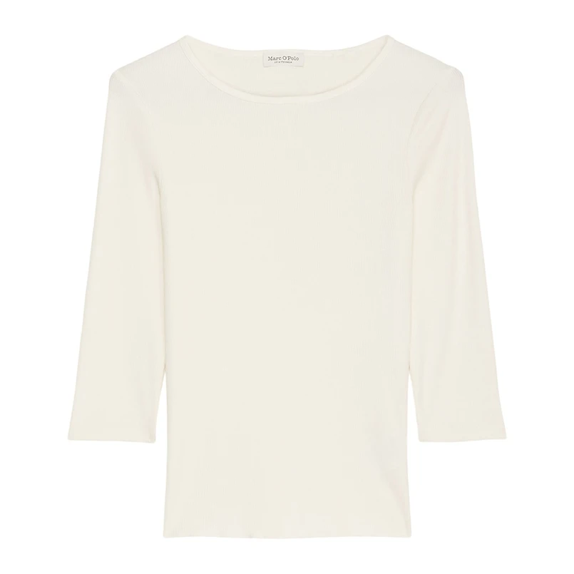 Marc O'Polo Dames T-shirt 408207652441 Off-white