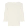 Marc O'Polo Dames T-shirt 408207652441 Off-white