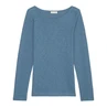 Marc O'Polo Dames Top 408226152199 Midden blauw