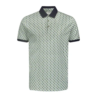 No Excess Heren Polo 23370323 Groen